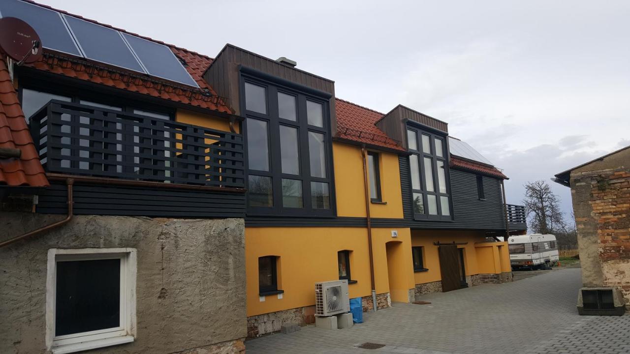 Ferienwohnung Auf Dem Bauernhof Grossraeschen Exteriör bild